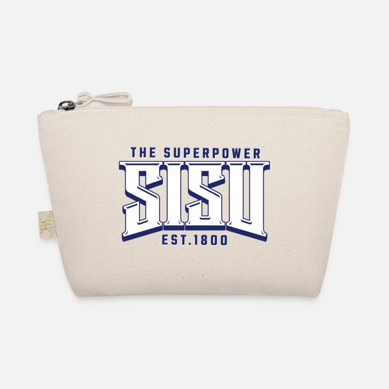 Content Superpower Logo Printing Organic Pouch