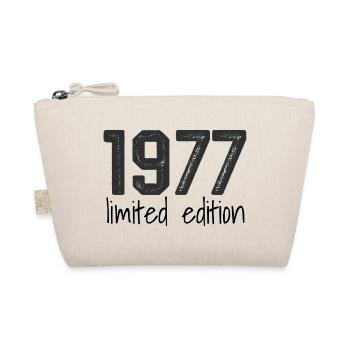 1977 Limited Edition Retro Geburtstag Jahrgang Des - Bio-Täschchen - Natur - Vorne