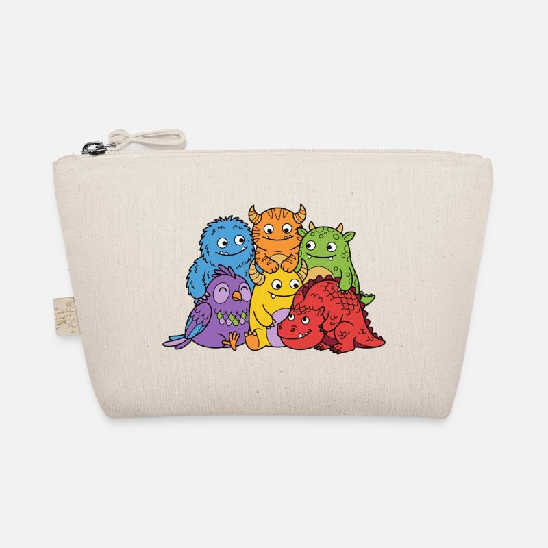 cute monsters Organic Pouch