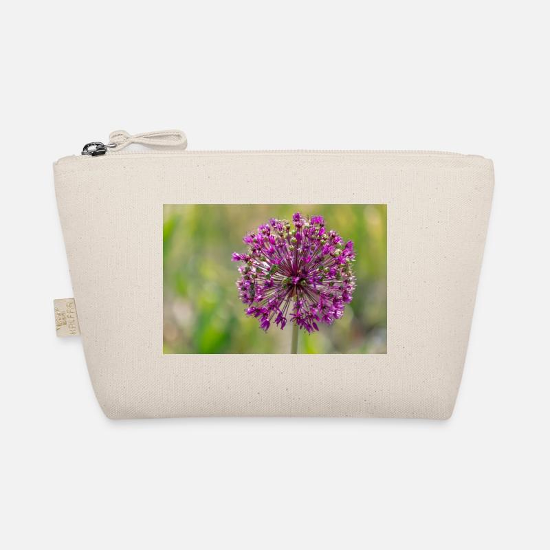 Gros plan d’une fleur violette - Poireau géant Trousse biologique