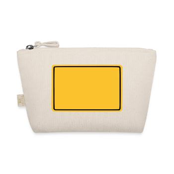 Place sign personalizable Place sign Leer - Organic Pouch - nature - Front