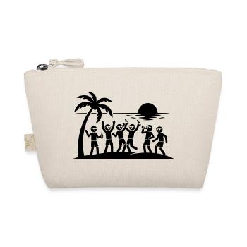 Holiday Party Beach Team - Organic Pouch - nature - Front