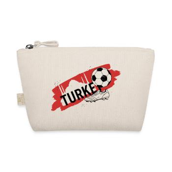 Turkey Football Trikot-Unterstützer Turkey Soccer - Bio-Täschchen - Natur - Vorne