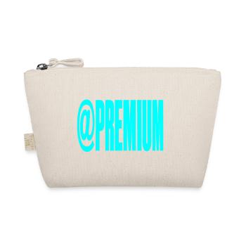 Neon-@PREMIUM Text-Logo - Bio-Täschchen - Natur - Vorne