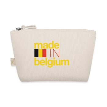 Made in Belgium - Organic Pouch - nature - Front