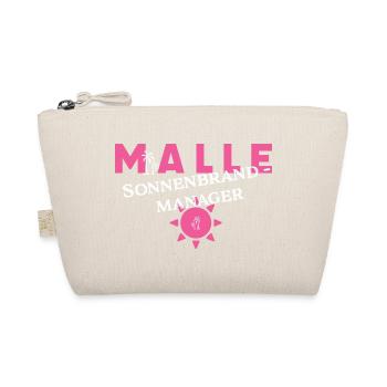 Malle Sonnenbrand-Manager - Bio-Täschchen - Natur - Vorne