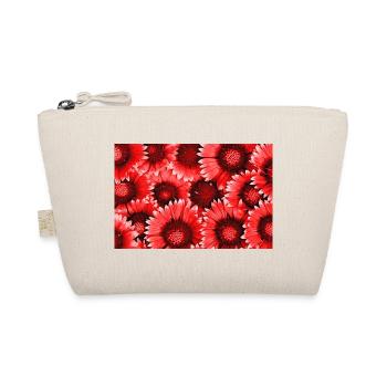 Motif des Fleurs Rouges - Trousse biologique - nature - Devant