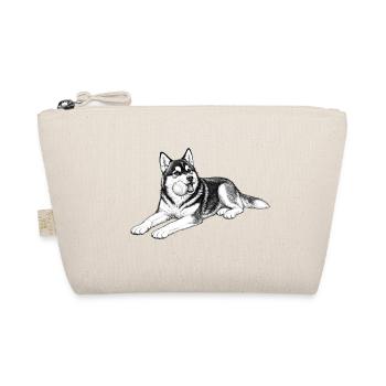 Husky joueur avec la balle - Trousse biologique - nature - Devant
