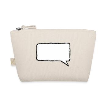 Sprechblase_Grunge_Eckig - Trousse biologique - nature - Devant
