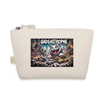 Gadsastrophe Quer - Bio-Täschchen - Natur - Vorne