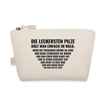 Pilze sammeln – Ganz einfach, theoretisch - Bio-Täschchen - Natur - Vorne