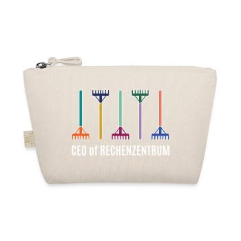 Garden Rake Gardener Gardening IT Data Center - Organic Pouch - nature - Front