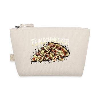 Lustige feinschmecker Pizza - Pommes Ananas Wurst - Bio-Täschchen - Natur - Vorne