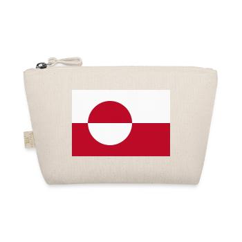 Greenland Flag - Greenlandic Flag - Organic Pouch - nature - Front