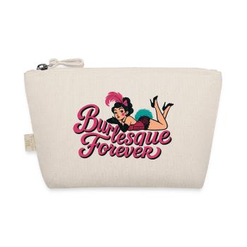 Burlesque Forever: Vintage Pin-Up Schönheit - Bio-Täschchen - Natur - Vorne
