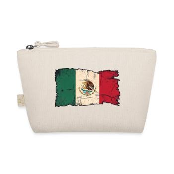 Mexican Flag - Organic Pouch - nature - Front