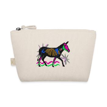 Neon Skeletesel - Organic Pouch - nature - Front
