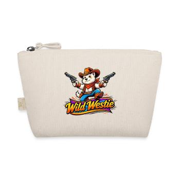 Wild Westie Cowboy Design (Design Original) - Trousse biologique - nature - Devant