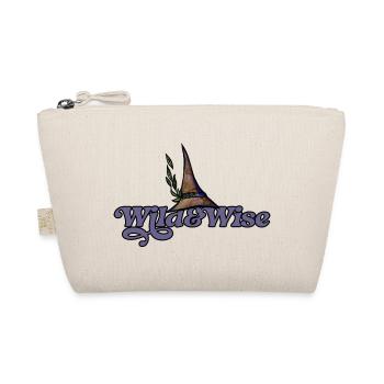 Wild & Wise Witch Hat Logo - Organic Pouch - nature - Front
