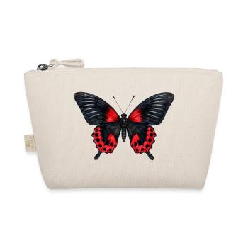 Scharlachschwalbenschwanz-Schmetterling Papilio rumanzovia - Bio-Täschchen - Natur - Vorne
