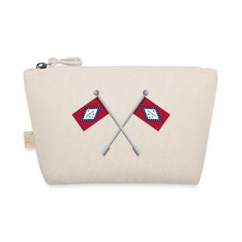 Arkansas-Flagge - Bio-Täschchen - Natur - Vorne