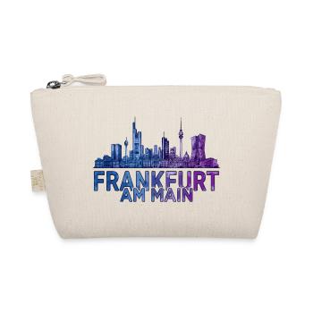 Frankfurt am Main Skyline - Bio-Täschchen - Natur - Vorne