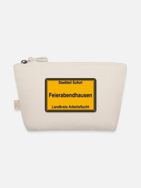Feierabendhausen Ortsschild - Bio-Täschchen - Natur