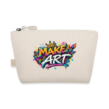 Make Art Graffiti Farbexplosion - Bio-Täschchen - Natur - Vorne