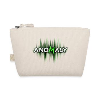 Anomaly Glitch Grün - Bio-Täschchen - Natur - Vorne