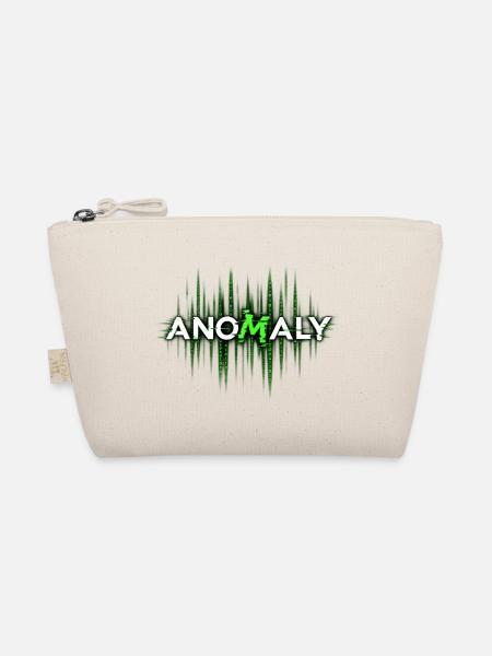 Anomaly Glitch Grün - Bio-Täschchen - Natur