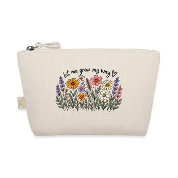 Let Me Grow My Way - Bio-Täschchen - Natur - Vorne
