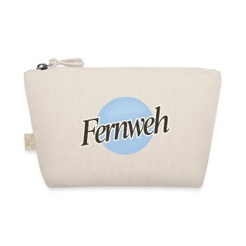 Fernweh V2 - Bio-Täschchen - Natur - Vorne