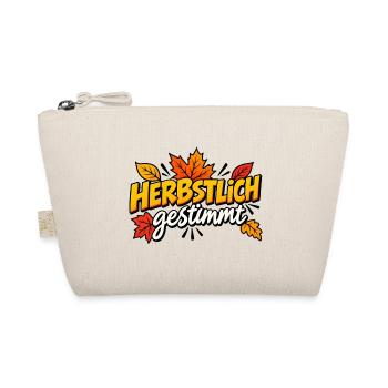 Herbstlich gestimmt - Bio-Täschchen - Natur - Vorne
