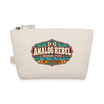 ROCK STAMP GESELLSCHAFT | Analog Rebel - Bio-Täschchen - Natur - Vorne