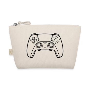 Gamepad Controller Outline Icon - Bio-Täschchen - Natur - Vorne