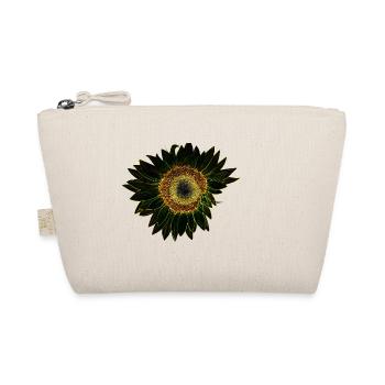 Leuchtende Sonnenblume Icon - Bio-Täschchen - Natur - Vorne