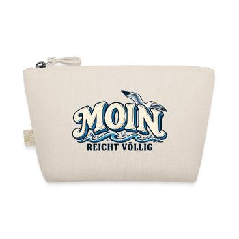 Moin reicht völlig – Norddeutscher Küsten Spruch - Bio-Täschchen - Natur - Vorne