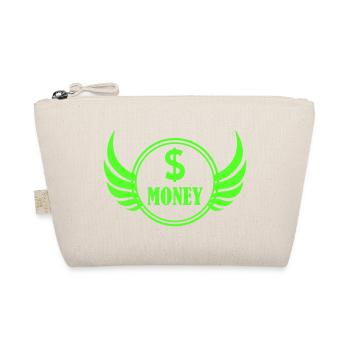 Winged Money Neon - Bio-Täschchen - Natur - Vorne