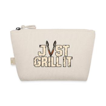 Just Grill It – Lustiges Grillmeister BBQ Motiv - Bio-Täschchen - Natur - Vorne