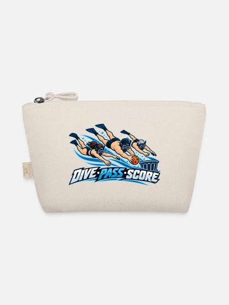 Dive Pass Score Wassersport Action - Bio-Täschchen - Natur