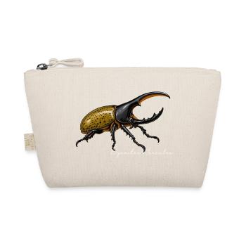 Herkuleskäfer Dynastes hercules - Bio-Täschchen - Natur - Vorne