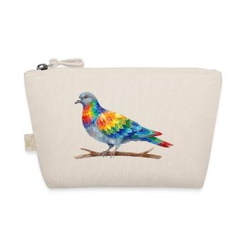 Regenbogenvogel - Bio-Täschchen - Natur - Vorne