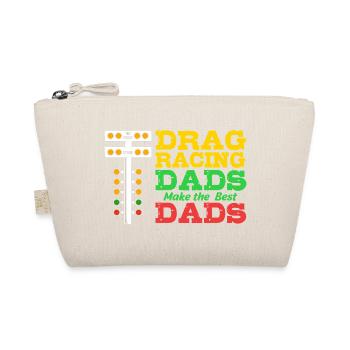 Drag Race Vater Papa Dad - Bio-Täschchen - Natur - Vorne