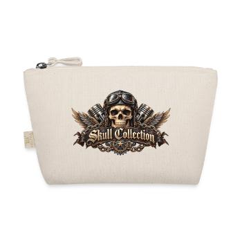 Skull biker biker wings Skull Collection - Bio-Täschchen - Natur - Vorne