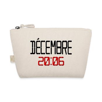 Geburtstag Dezember 2006, Französisch - Bio-Täschchen - Natur - Vorne