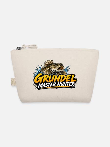 Grundel Master Hunter Angler - Bio-Täschchen - Natur