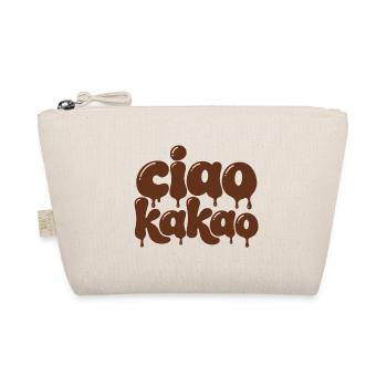 Ciao Kakao – Lustiger Abschied Spruch Retro - Bio-Täschchen - Natur - Vorne