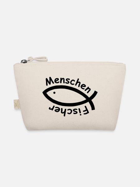 Menschenfischer - Bio-Täschchen - Natur