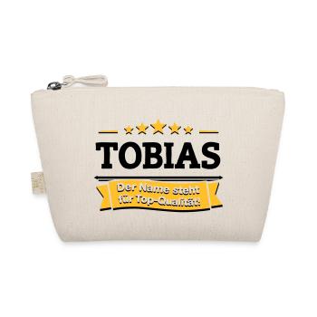 Tobias – Der Name steht für Top-Qualität! - Bio-Täschchen - Natur - Vorne