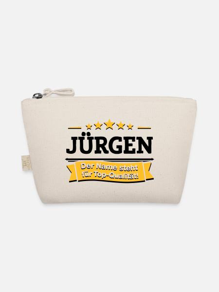Jürgen – Der Name steht für Top-Qualität! - Bio-Täschchen - Natur